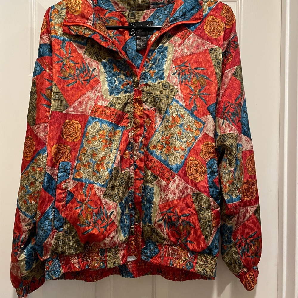 Colorful Patchwork Women's Jacket